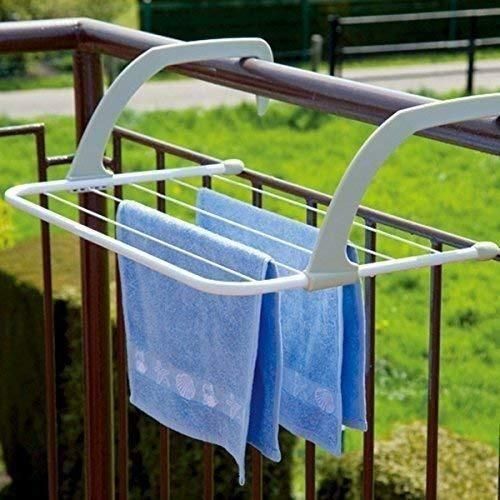 Foldable Stainless Steel Cloth Drying Rack – Fast, Fresh, and Flexible