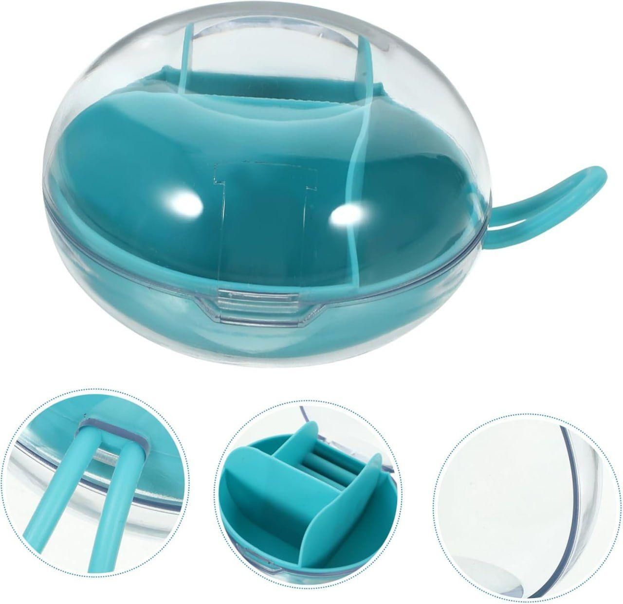 Mini Round Travel Jewelry Organizer – Compact, Stylish & Perfect for Earrings, Rings & Necklaces!