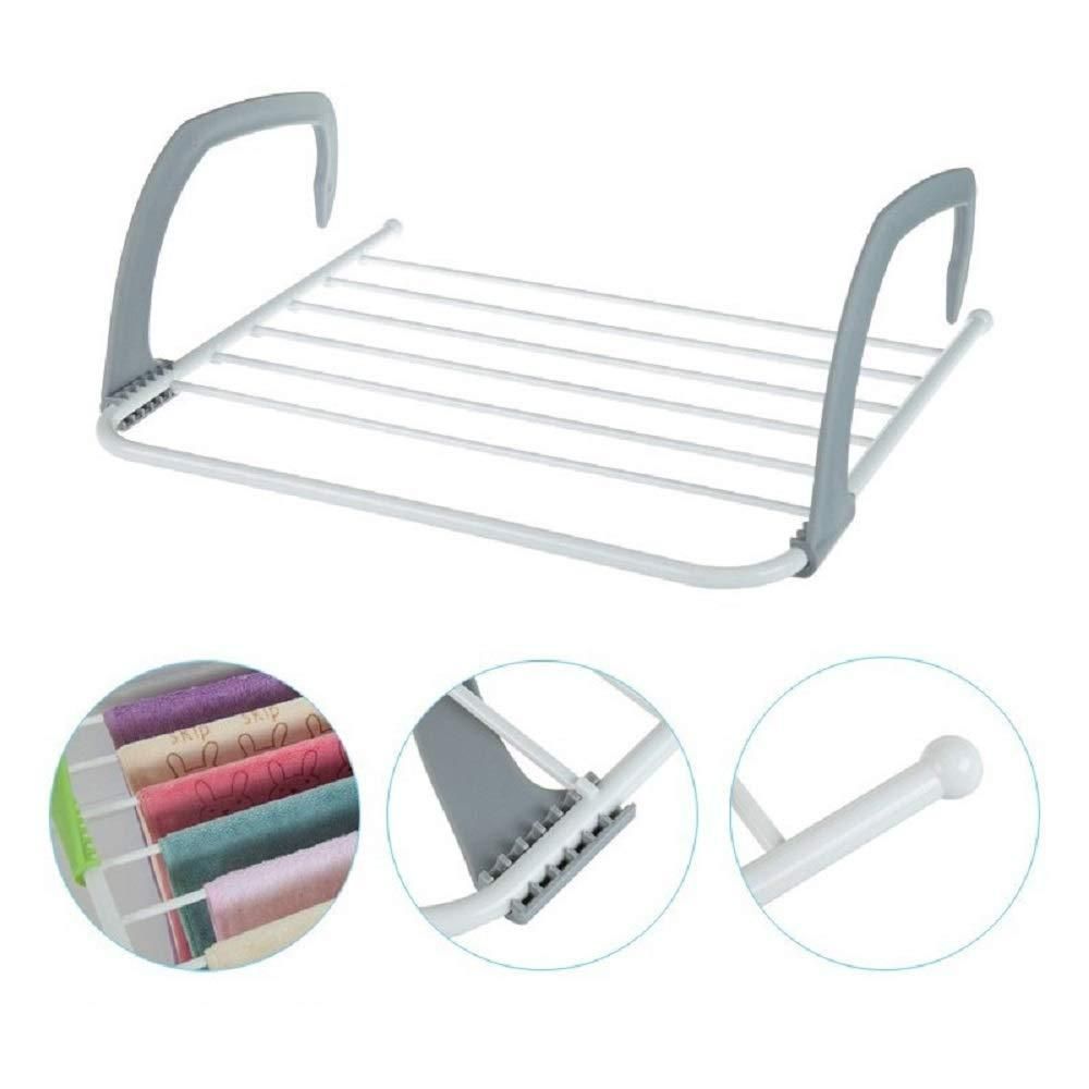 Foldable Stainless Steel Cloth Drying Rack – Fast, Fresh, and Flexible