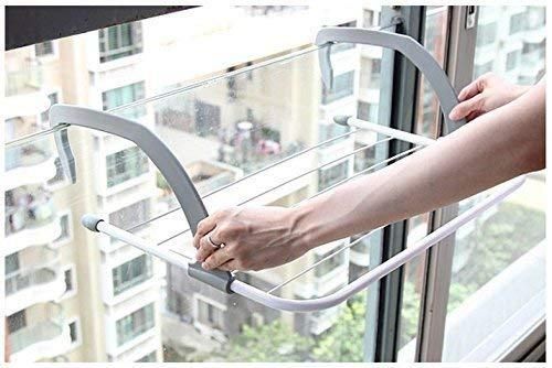 Foldable Stainless Steel Cloth Drying Rack – Fast, Fresh, and Flexible