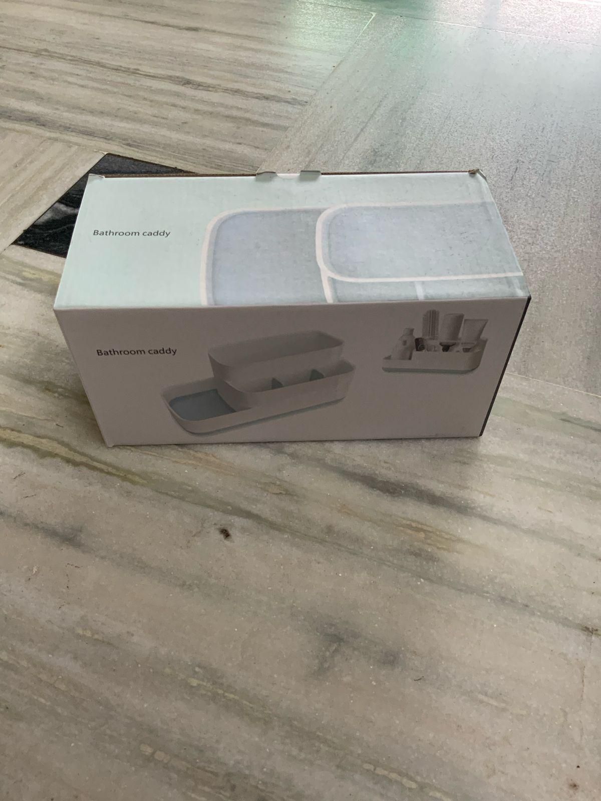 Versatile Bathroom Shelf & Storage Organizer – Space-Saving, Adhesive, and Unbreakable!