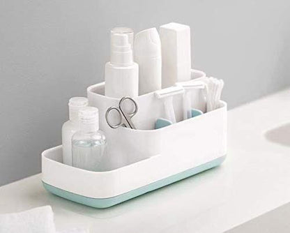Versatile Bathroom Shelf & Storage Organizer – Space-Saving, Adhesive, and Unbreakable!
