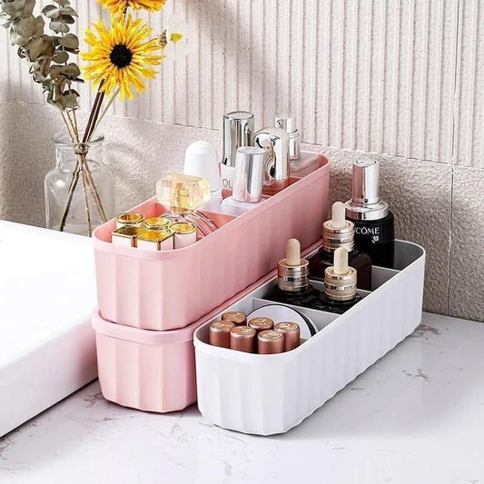 All-in-One Vanity & Closet Organizer – Makeup & Innerwear Storage Box with Drawers