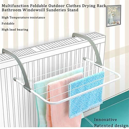 Foldable Stainless Steel Cloth Drying Rack – Fast, Fresh, and Flexible