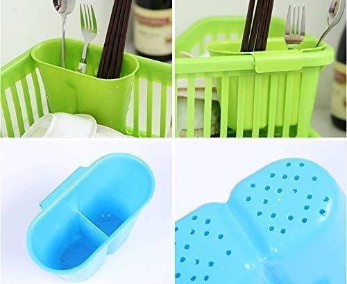 Large Multipurpose Kitchen Dish Drainer – Durable Plastic Sink Rack & Drying Basket