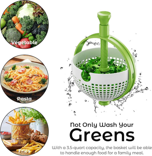 Collapsible Spinner – Quick-Dry, Fresh Greens in Seconds!